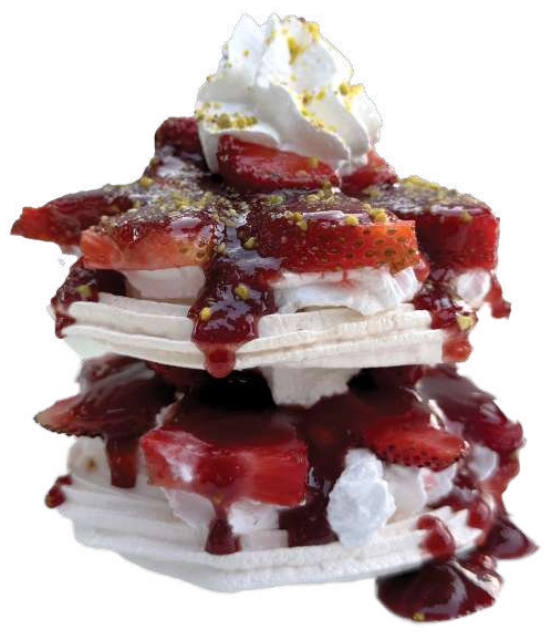 MERENGÓN DE FRESAS